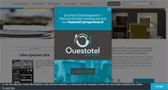 Desktop Screenshot of ouestotel.fr